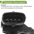 thumbnail image 4 of Sensor de Presión Absoluta del Colector MAP Único para Honda JAZZ II (GD_, GE3, GE2) 1.2 i-DSI 1.3 iDSi 2002-2008 No.F01R00E008 1 Pc, 4 of 6