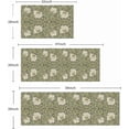thumbnail image 2 of William Morris Vintage Floral Kitchen Rugs Sets of 3,Non Slip Rubber Kitchen Mats for Floor Farmhouse Washable Kitchen Area Rugs Floor Carpet Runners for Hallway Laundry Room,Sage Green/Yellow, 2 of 6