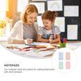 thumbnail image 4 of 4Pcs Colorful Blank Vocabulary Cards Practical Portable Note Pads Notebooks (Assorted Color), 4 of 6