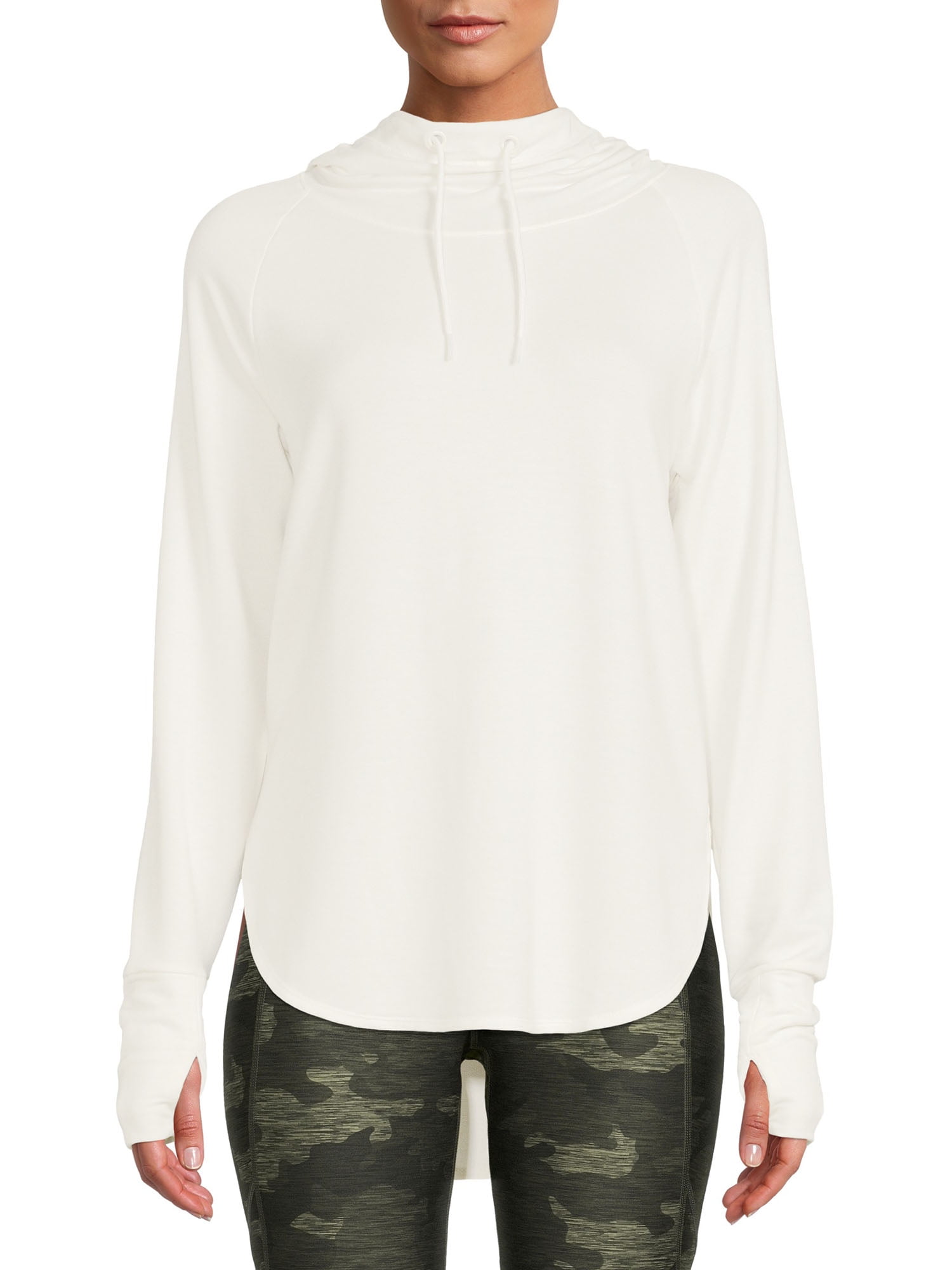 mock neck athletic top