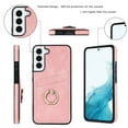 thumbnail image 3 of Nalacover for Samsung Galaxy S23 Plus Wallet Case, Premium PU Leather Soft TPU Anti-Drop Card Slots with 360 Finger Ring Holder Kickstand Back Phone Cover For Samsung Galaxy S23 Plus, Pink, 3 of 9