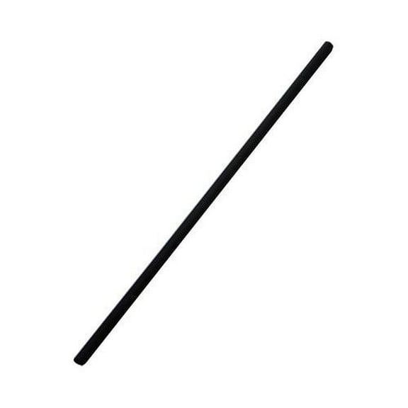 Darling Foodservice Black Plastic 5-1/4 Stir Straws - 10000 / CS"