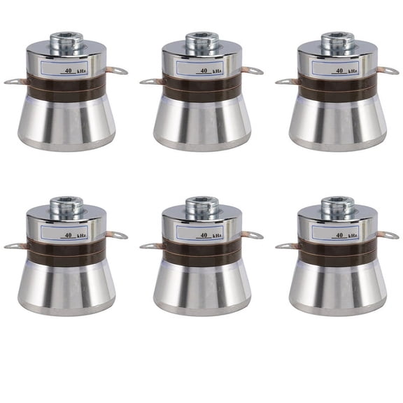 6X 60W 40KHz High Conversion Efficiency Ultrasonic Piezoelectric Transducer Cleaner High Performance Acoustic Components