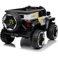 thumbnail image 4 of Yesfashion 12V Ride on Car Off-Road Electric SUV Ride on Toy 25W*2 Battery Powered Ride on Toy Vehicle with Remote Control MP3 LED Lights Off-Road Tires, 4 of 10