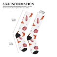 thumbnail image 2 of Compression Socks For Women And Men - Red Starfish Pink Scallops Compression Socks Circulation For Workout, 2 of 2