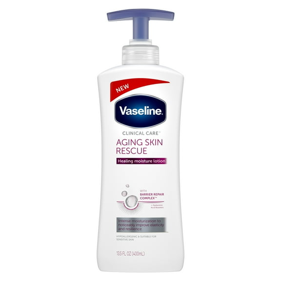 Vaseline Clinical Care Body Lotion Aging Skin Rescue 13.5 oz