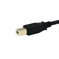 thumbnail image 3 of Monoprice USB Type-A to USB Type-B 2.0 Cable - 10 Feet - Black (3 Pack) 28/24AWG, Gold Plated Connectors, For Printers, Scanners, and other Peripherals, 3 of 3