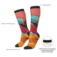 thumbnail image 4 of Xecao Hip Hummingbird In Jacket Print Compression Socks for Both Men And Women for Running, Travel, Flight, Nurse, 4 of 6