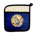 thumbnail image 1 of Betsydrake PT1172 Owl in Moon Pot Holder, 1 of 1