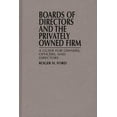 thumbnail image 2 of Pre-Owned Boards of Directors and the Privately Owned Firm: A Guide for Owners, Officers, and Directors (Hardcover) 0899305679 9780899305677, 2 of 2