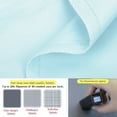 thumbnail image 2 of NTBAY Microfiber California King Fitted Sheet, Ultra Soft and Breathable Fitted Bed Sheet with 15" Deep Pocket, 72x84 inch, Aqua, 2 of 5