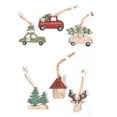 thumbnail image 2 of Bearachild 3 piezas de adornos para árboles de Navidad interesantes colgantes de vacaciones para el hogar DIY colgante de Navidad accesorio de Kits de decoración para fiestas, 2 of 5