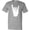 Athletic Heather, variant on Inktastic Rocker Horns T-Shirt