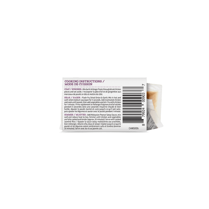 Kit de Satay aux Cacahuètes Malaisiennes  (255g)