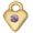 Light Purple, variant on Delight Jewelry Gold-tone Mini January - Maroon Crystal Heart - Large Goldtone Crystal Initial - A - Charm Necklace, 17.5" 2"