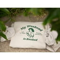 thumbnail image 2 of My Weekend Is Booked Embroidered Crewneck, 2 of 2