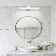 thumbnail image 3 of 24inch Bathroom Vanity Light Fixtures Over Mirror Rotatable LED Sconces Wall Lighting Lamp. (Chrome), 3 of 7