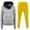 Yellow, variant on Elainilye Fashion Women's 2 Piece Fall Winter Outfits Sports Set Tracksuits Long Sleeve Pullover Hoodies Pants Sweatsuit Suit,Blue