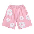 thumbnail image 1 of T-shirt à Manches Courtes avec Impression en Mousse Kapok pour Hommes et Femmes DENIM TEARS New Fashion avec Shorts, 1 of 5