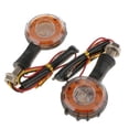 thumbnail image 1 of LOVIVER 4x2pcs Motorcycle Turn LED Tail Lights Lamps Palm Pattern for 4 Pcs, 1 of 8