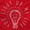 Red, variant on Light Up My Life Lightbulb Valentine Womens Slim Fit Graphic Tee Brisco Brands M