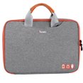 thumbnail image 1 of Laptop Bag Case 13.3 14 Inch Waterproof Notebook Bag for Macbook Air Pro 13 Handbag Briefcase Bag Orange 13", 1 of 6