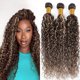 thumbnail image 1 of Extensiones de pelo Dokksiiia P4/613 bicolor 35-45 cm Curly Wave, 1 of 7