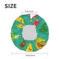 thumbnail image 6 of Disketp Tropical Fruit Shower Caps,Reusable Shower Cap For Women, Double Layer Waterproof Hair Cap, Large Size For All Hair Lengths,For Girls Spa Home Salon Use, 6 of 9