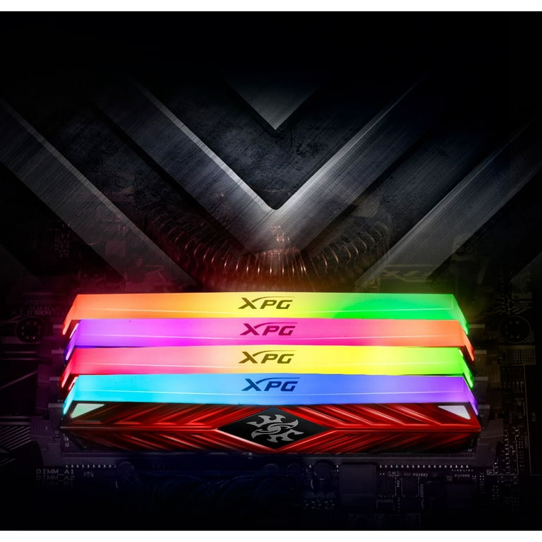 XPG DDR4 D60G RGB 16GB (2x8GB) 3200MHz PC4-25600 U-DIMM Desktop Memory CL16