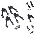thumbnail image 6 of colcolo Aluminum Alloy Front Rear Shock Mounts RC Car Parts for 1/12 MN128 MN86 Black, 6 of 8