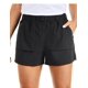 thumbnail image 1 of Shorts CRZ YOGA impermeables y elásticos para senderismo, tiro medio, 7.5 cm, talla M, 1 of 6