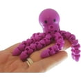 thumbnail image 7 of 1 Octopus Wiggle Articulated Jointed Moving Fidget Toy - Unique Sensory Toy - Unique Gift, Lover, Decoration (RANDOM COLOR), 7 of 7
