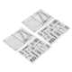 thumbnail image 5 of 4 Uds sellos transparentes patrón de tema musical TPR transparente tampones para álbum de recortes para bricolaje para hacer tarjetas en relieve, 5 of 8