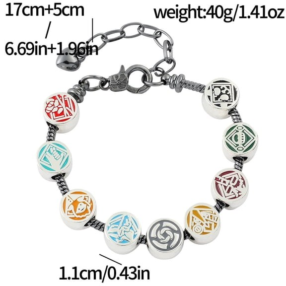 New Japanese cartoon anime Jujutsu Kaisen bracelet Pando DIY beaded versatile jewelry