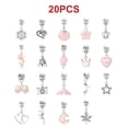 thumbnail image 2 of Kit de fabricación de pulseras Joyas DIY Cuentas Colgantes Set Cumpleaños Navidad Dar gracias Regalo Artesanía Accesorio Suministros para manualidades Rosa eigraketly HA009248-01B, 2 of 6
