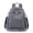 Gray, variant on Mini Backpack for Women, Nylon Lightweight Backpack Adjustable Shoulder Straps for Travel, Work, and Daily Use