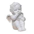 thumbnail image 1 of Estatua de ángel Estatua de resina Regalo Figura de ángel de estilo retro Adorno de mesa para Estilo D, 1 of 9