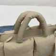 thumbnail image 5 of Bolsos cruzados de hombro cuadrados MOODS para mujer, nuevos bolsos de mano acolchados de algodón de moda de primavera 2024, bolso de mano acolchado de gran capacidad de lujo, 5 of 5