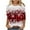 Red christmas shirts, variant on clear 50% off Usmixi Winter Tee Tops for Women Womens Christmas Shirts Merry Xmas Round Neck Lightweight Ladies Pullover Blouses Casual Snowflake Print Tee Tops Fall 3/4 Sleeve Tops