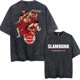 thumbnail image 1 of Camiseta de Anime Slam Dunk para hombres y mujeres, camisetas Retro lavadas, 100% algodón, Sakuragi, Hanamichi, kaade, Rukawa, Tops de Manga japonesa, 1 of 4