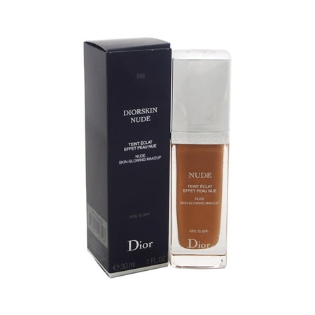 Christian Dior Diorskin Nude Skin Glowing Makeup SPF 15 - # 050 Dark Beige 1 oz