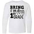 thumbnail image 3 of Inktastic Bring it On 1st Grade Video Game Controller Long Sleeve Youth T-Shirt, 3 of 5
