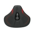 thumbnail image 1 of Almencla Generic Bike Seat Replacement Bike Saddle Waterproof for Mountain Road Bikes Red Line, 1 of 8