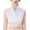 White, variant on Women Detachable V Neck Blouse Insert Removable Half Shirt Collar, White
