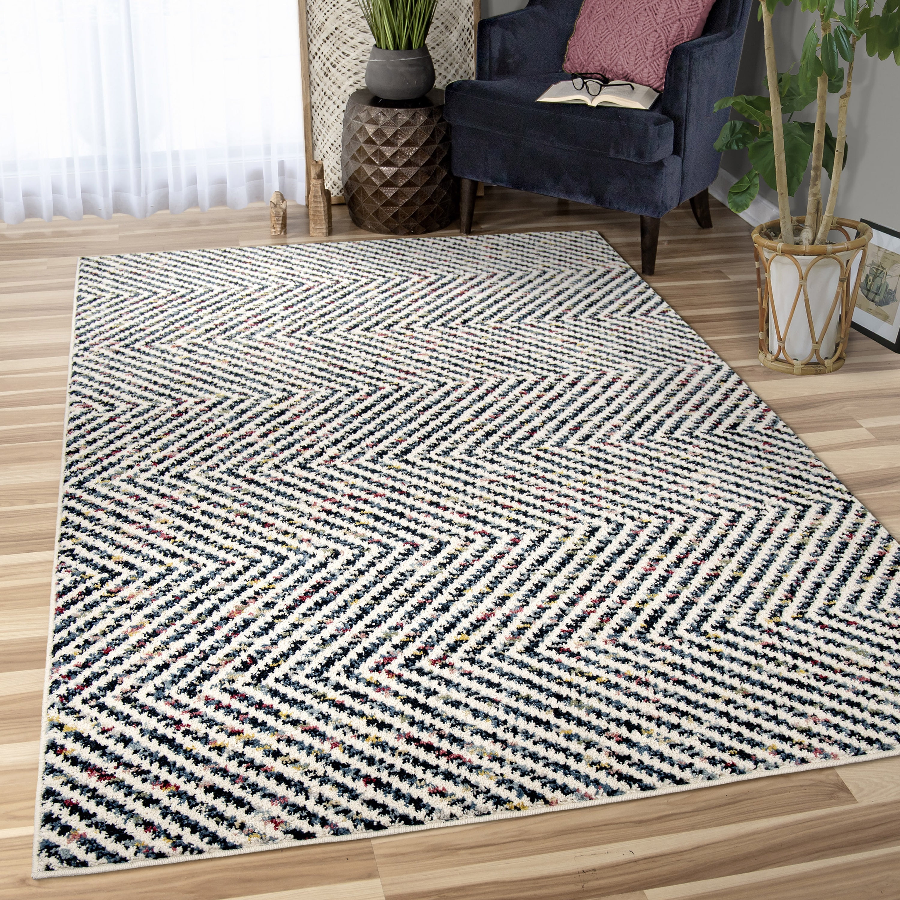 West Village Harrington Indoor Area Rug Walmart Com Walmart Com