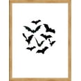 thumbnail image 2 of My Texas House, Bats, Halloween Animal Farmhouse Natural Wood Framed Print 12x16 Hanging Hardware Included, 2 of 8