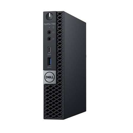 Restored Dell OptiPlex Desktop 7060 Micro- i5-8500T- 128GB SSD- 8GB RAM