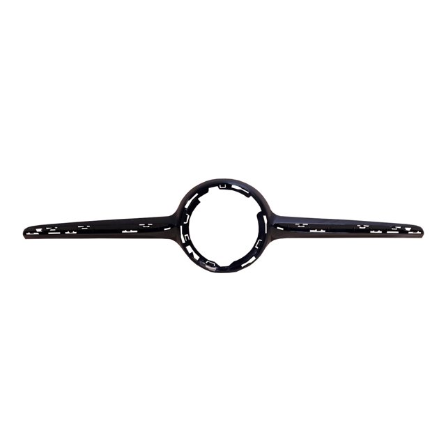 OE Compatible/Replacement Front Center Grille Molding Black Finish Without Camera With/amg(MB1210141)