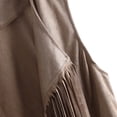 thumbnail image 6 of Lilgiuy Women Autumn Winter Suede Ethnic Sleeveless Tassels Fringed Vest Cardigan, 6 of 6