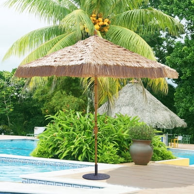galtech sunbrella 9-ft aluminum bamboo patio umbrella Stand Alone Umbrella, Octagon Market Design with Auto Tilt, 100% Fade Resistant Fabric, 5 Year Warranty (9-FT Antique Bronze Frame Sunbrella: Teak) : Patio, Lawn & Garden An umbrella that anybody would be extremely proud to have showcased in their backyard 11' Sunbrella A Aluminum Patio